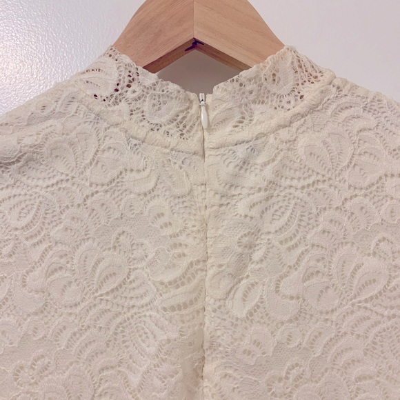 Vero Moda Lace Mock Turtleneck - Picture 6 of 8